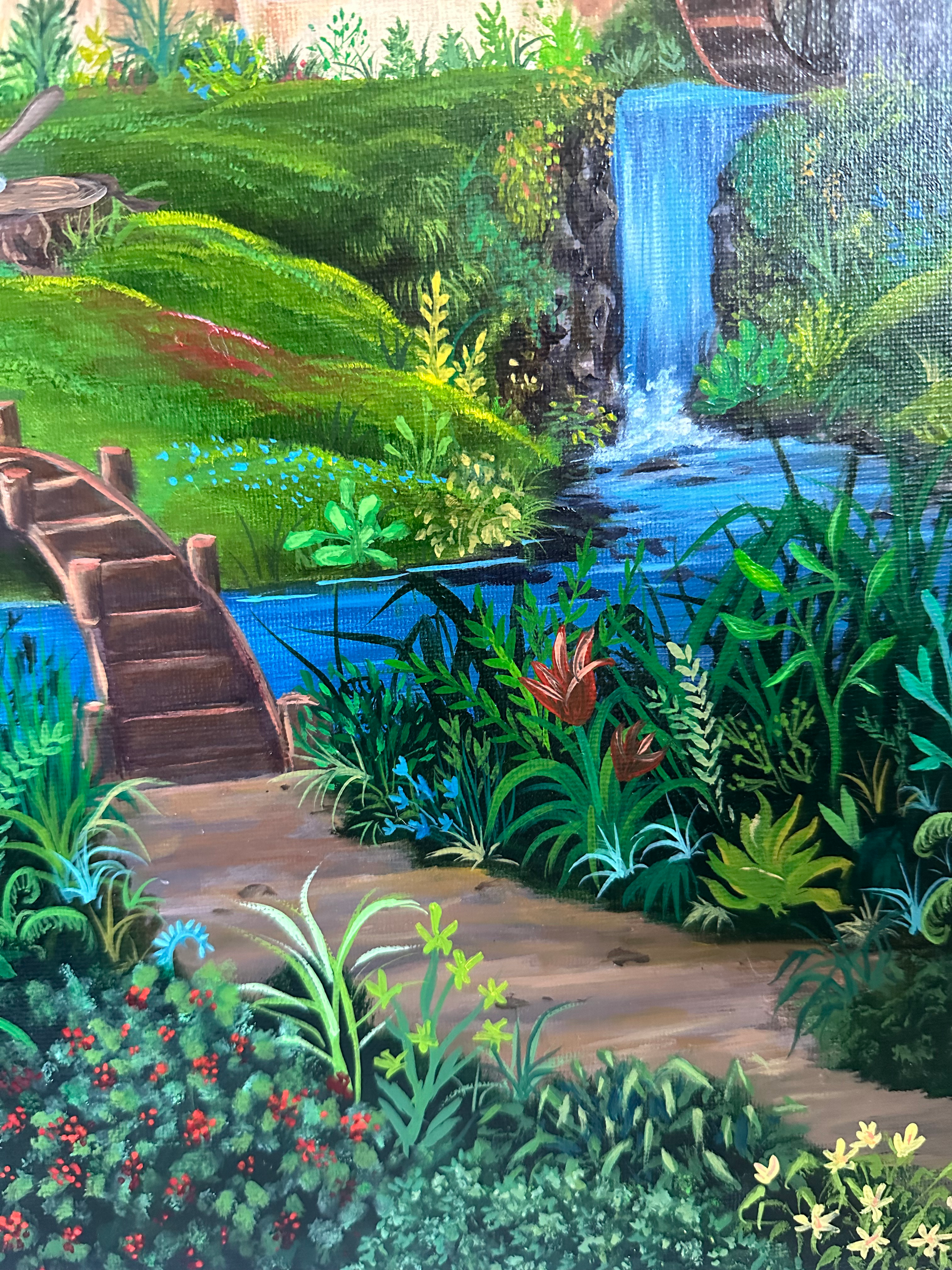 The Lake Witch's Cottage (detail 2)