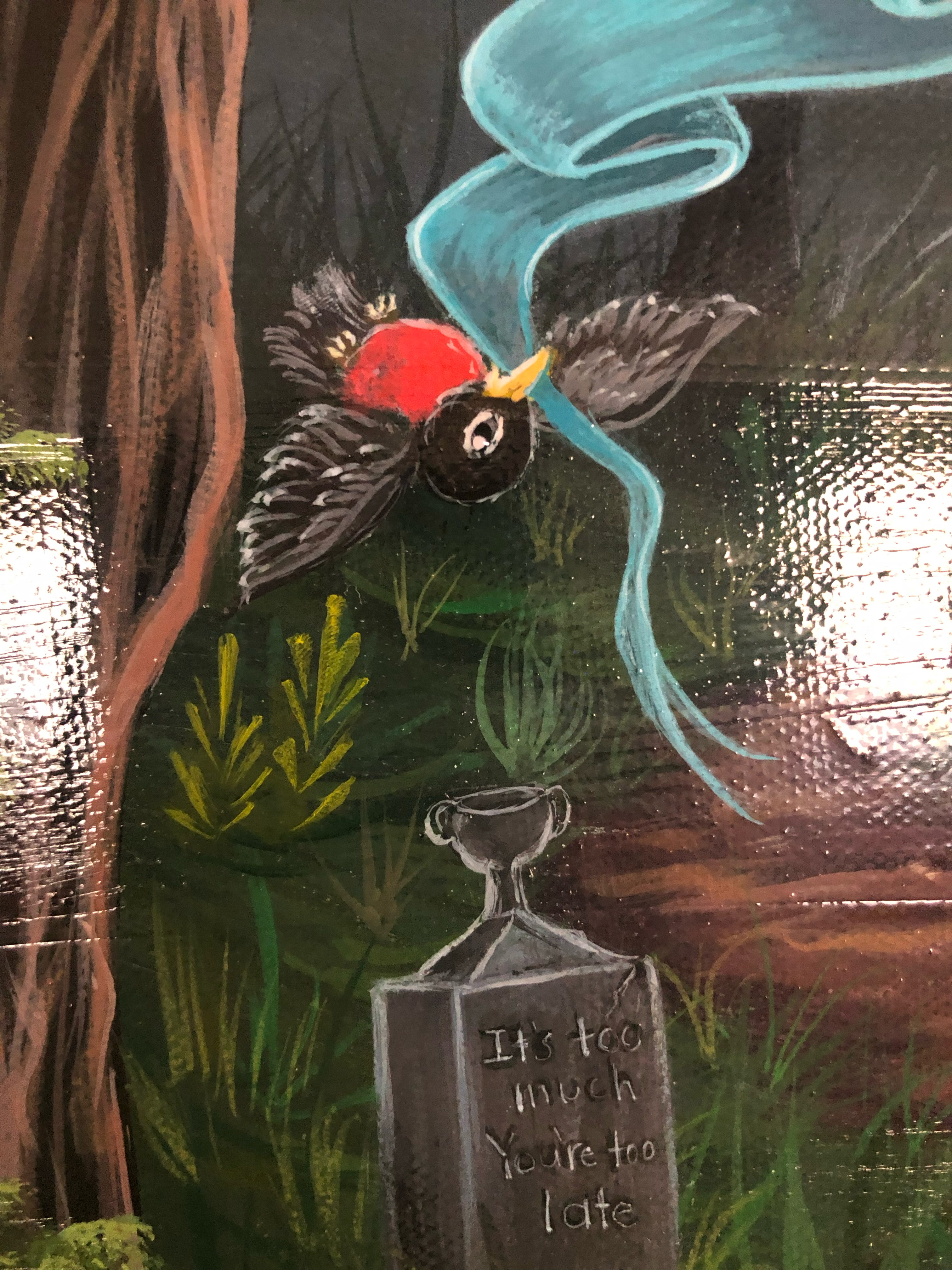 Lazarus Comes Home (detail 3)