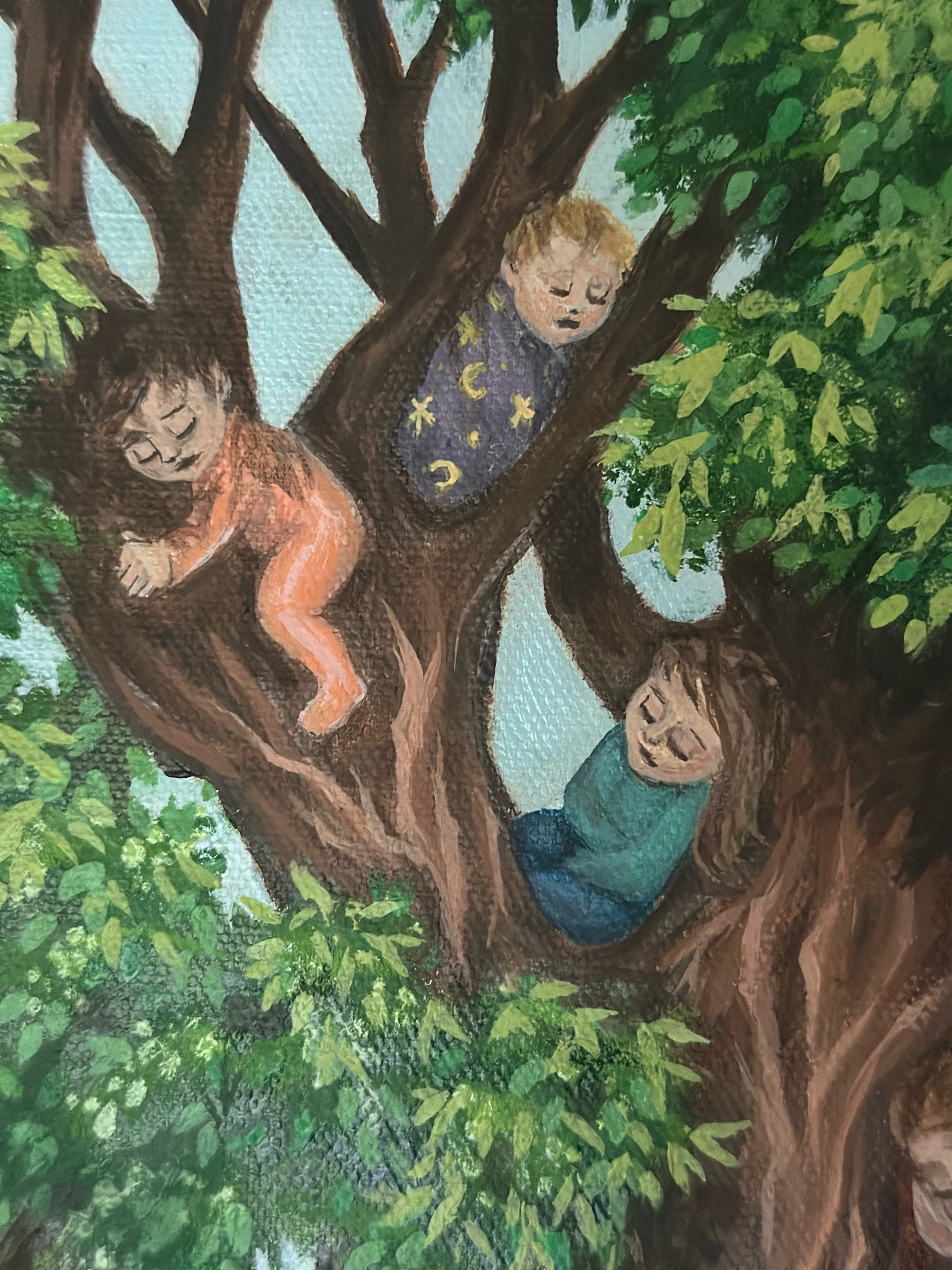 The Napping Tree (detail 6)